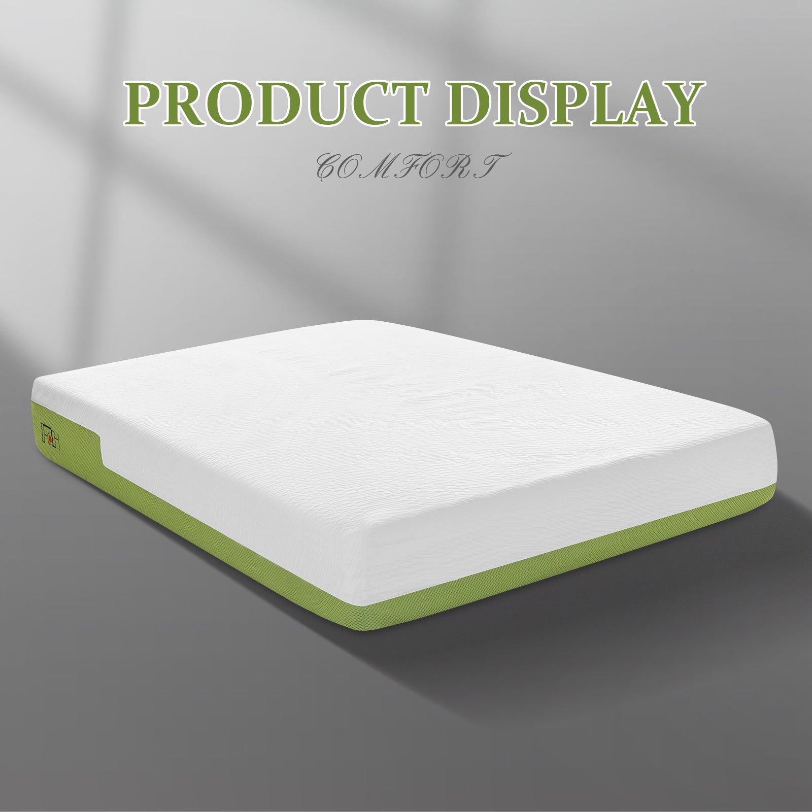 10 Inch Gel Memory Foam Mattress for Cool Sleep, Pressure Relieving, Matrress-in-a-Box, Full Size